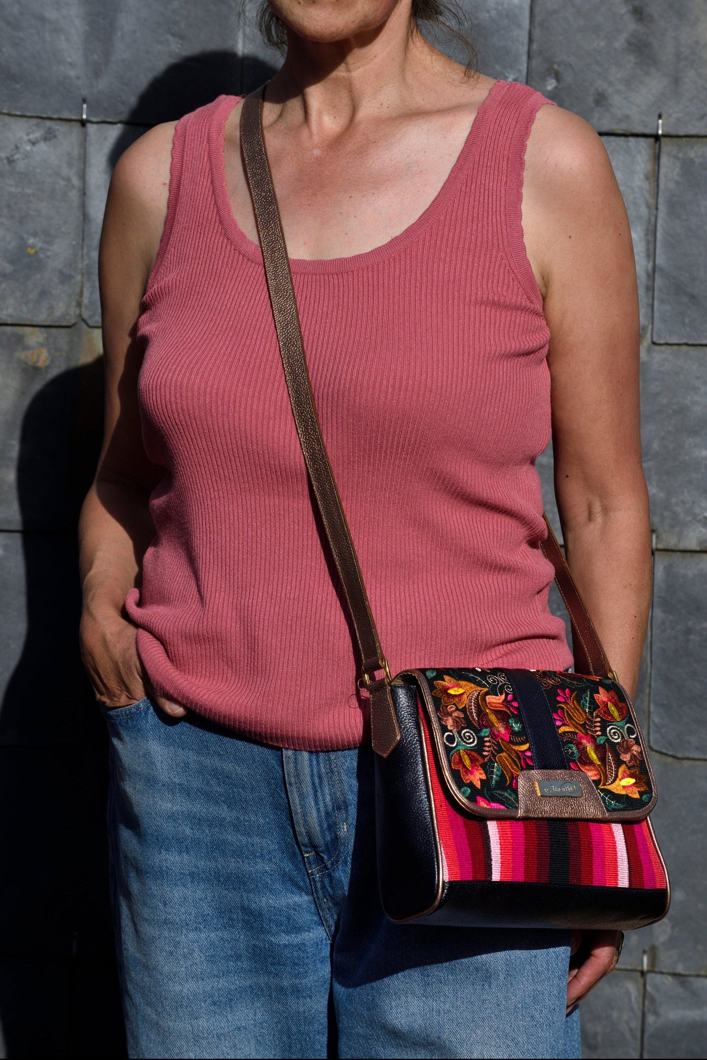 Petit Sac à Bandoulière - NEIVA (Rose)