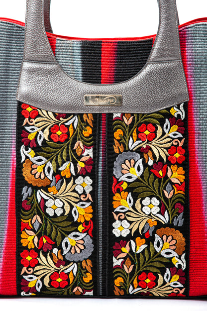 Sac Cabas - FLOR REAL (rouge)