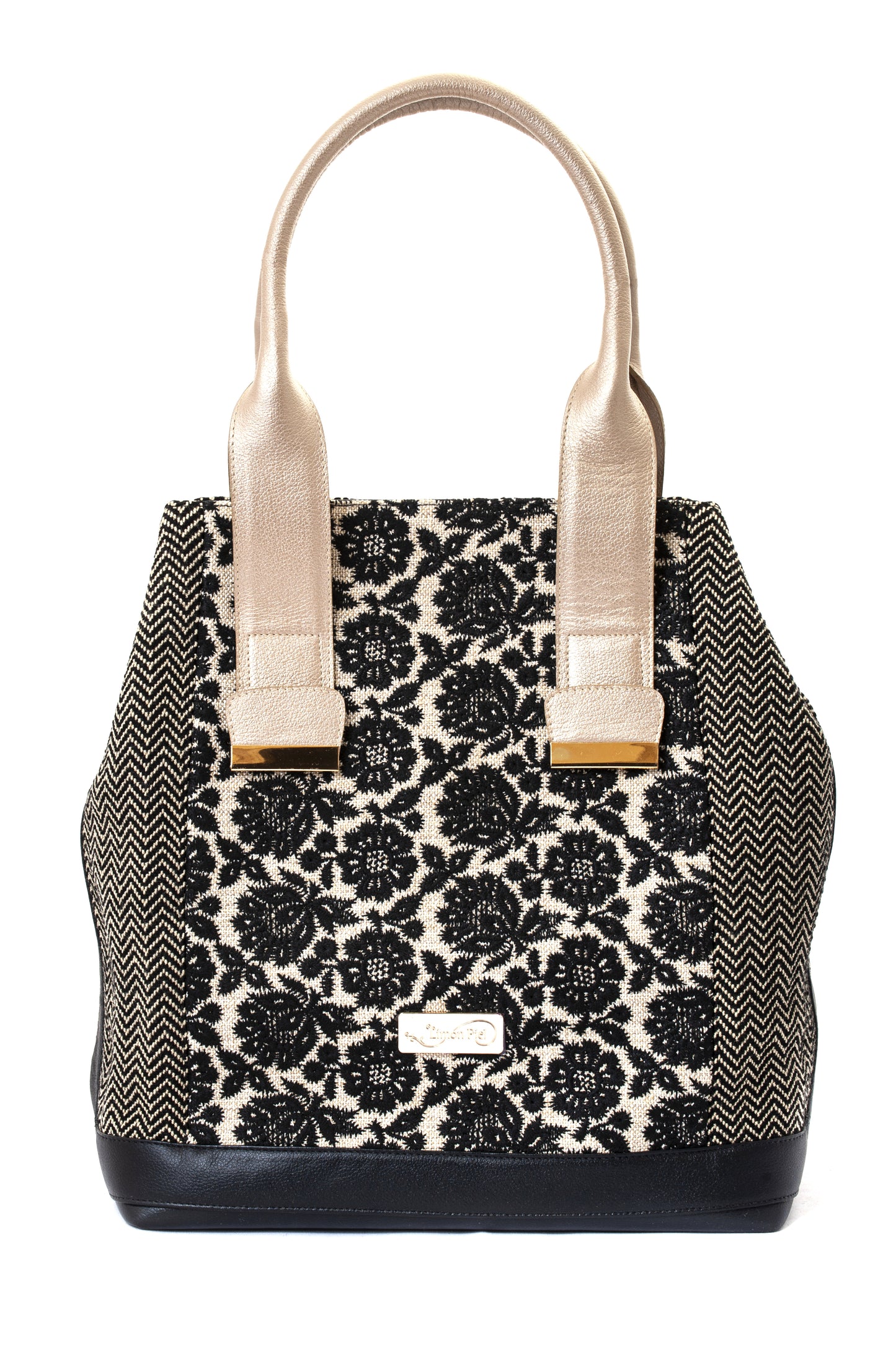 Sac Cabas - FLORA NEGRA
