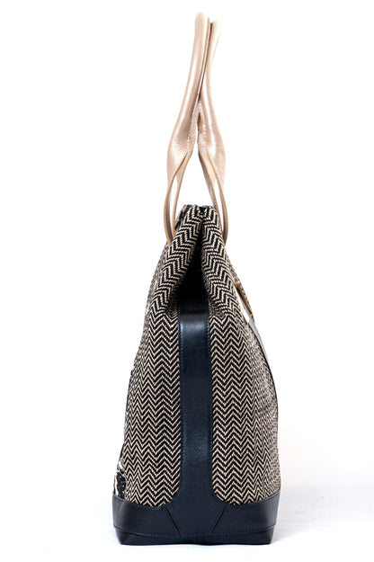 Sac Cabas - FLORA NEGRA