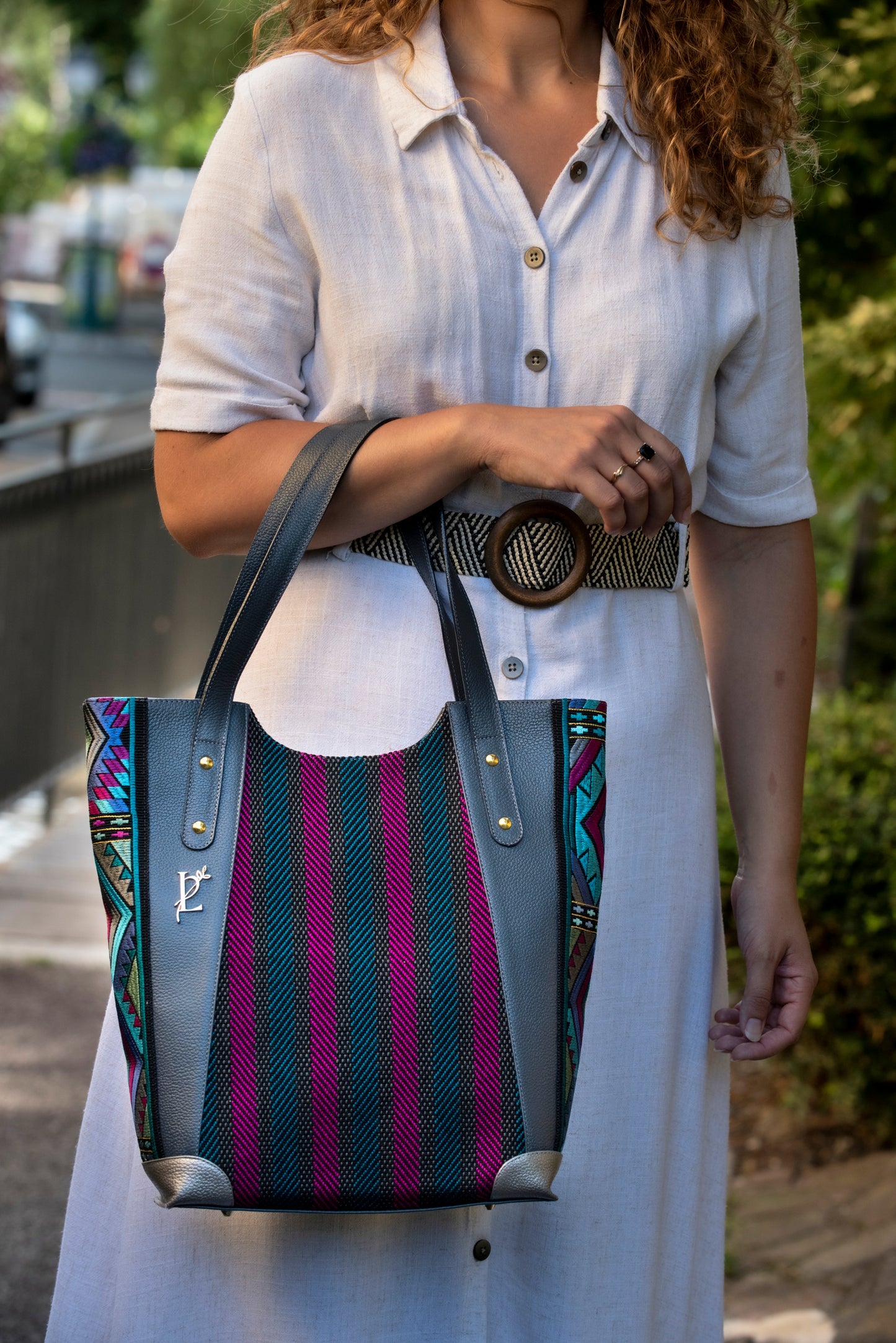Sac Cabas - COCUY (prune)