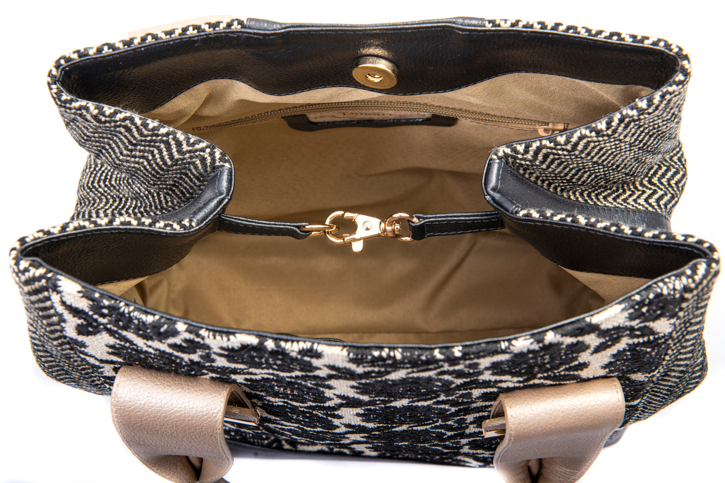Sac Cabas - FLORA NEGRA