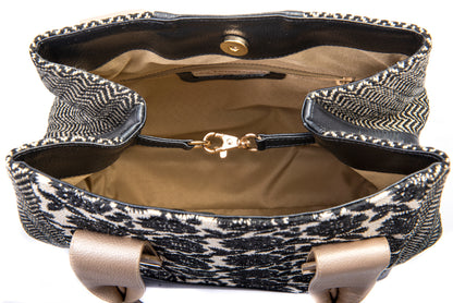 Sac Cabas - FLORA NEGRA