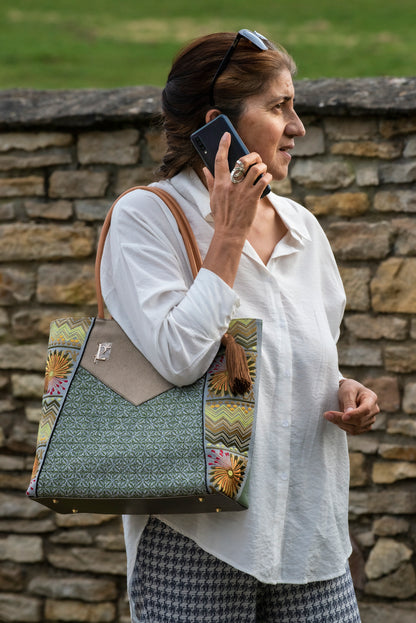 Sac Cabas - MINCA (couleurs d´automne)