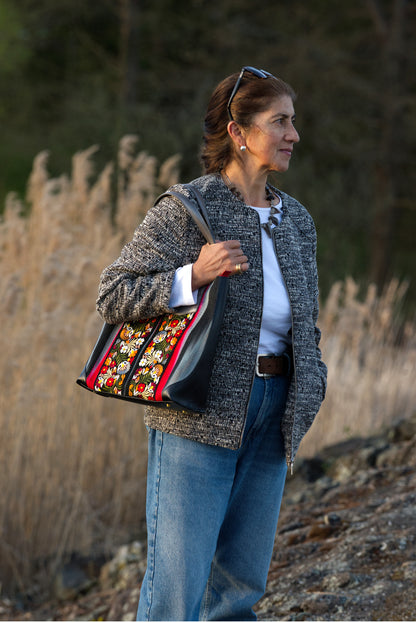 Sac Cabas - FLOR REAL (rouge)
