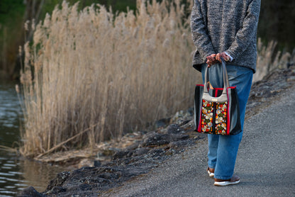 Sac Cabas - FLOR REAL (rouge)