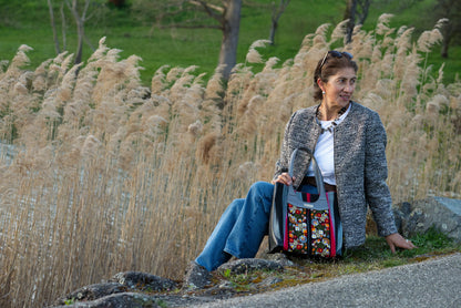 Sac Cabas - FLOR REAL (rouge)