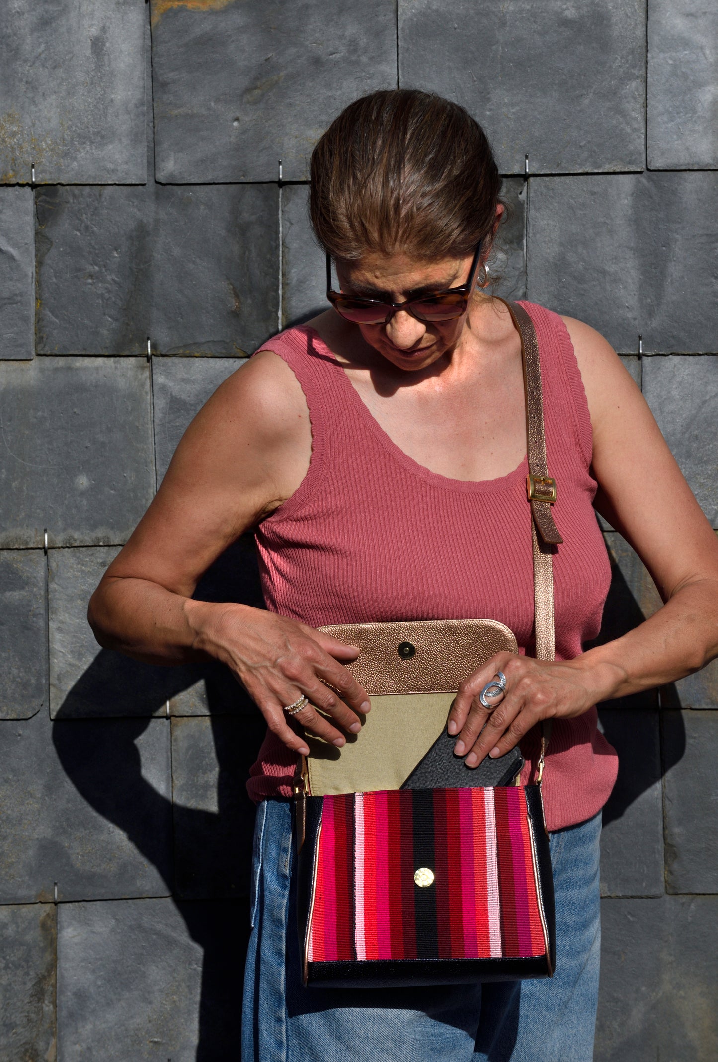 Petit Sac à Bandoulière - NEIVA (Rose)