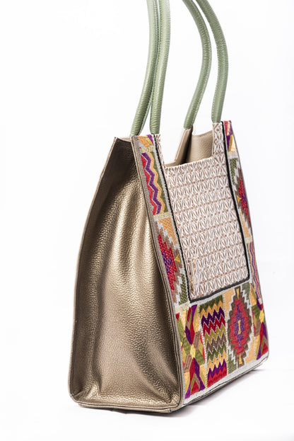 Sac à l'Épaule - SOLEDAD (vert sauge)